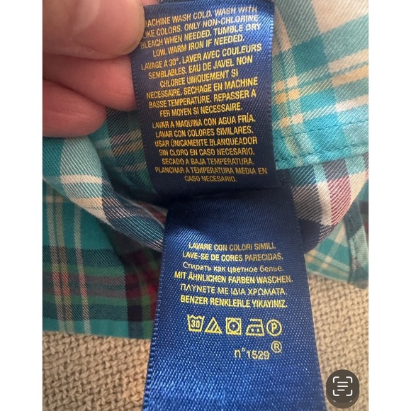 Boys Ralph Lauren Long Sleeve Button Down Shirt Bundle Size 8 Cotton - Picture 15 of 15